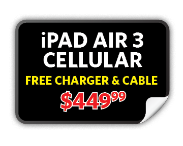 iPad Air 3, Cellular, $449